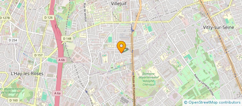 localisation de l'entreprise MADAME LEONARDO MISERAMDINO  VILLEJUIF