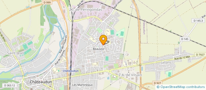 localisation de l'entreprise MADAME LEONE BANZOUZI BAZEBI à CHATEAUDUN
