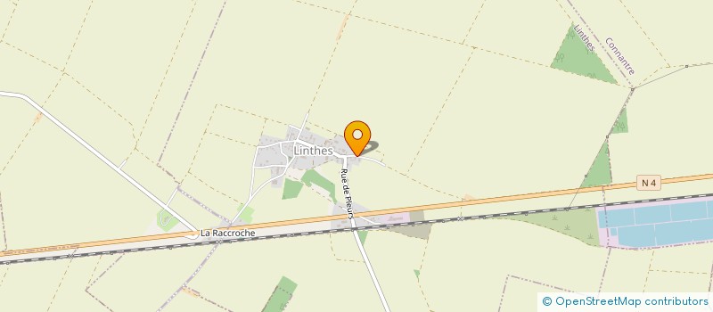 localisation de l'entreprise MADAME LEONE CAROUGE  LINTHES