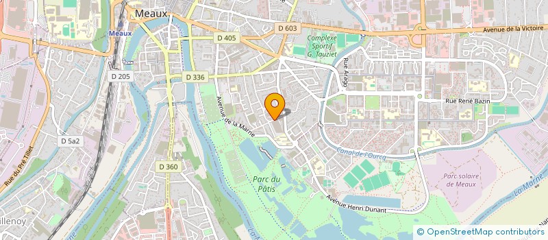 localisation de l'entreprise MADAME LEONE CROTTAZ à MEAUX