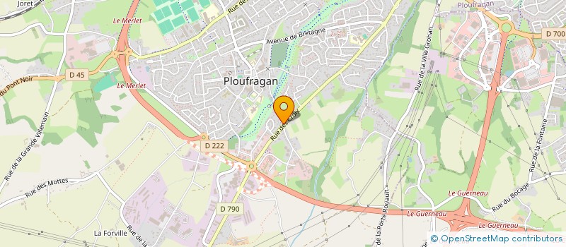 localisation de l'entreprise MADAME LEONE JEGO  PLOUFRAGAN