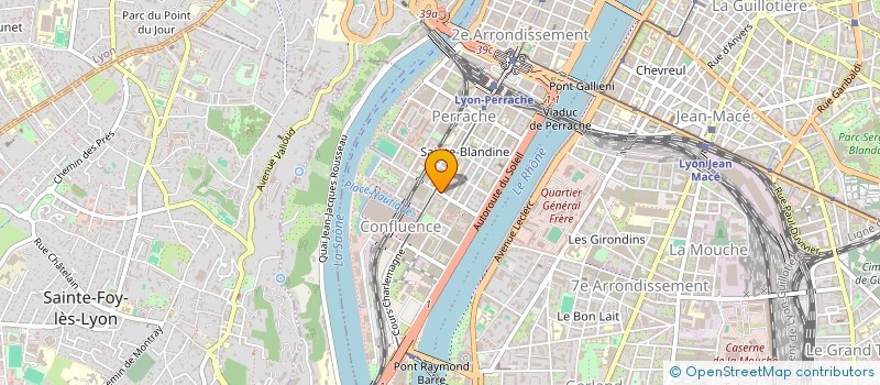 localisation de l'entreprise MADAME LEONE LEBLANC à LYON