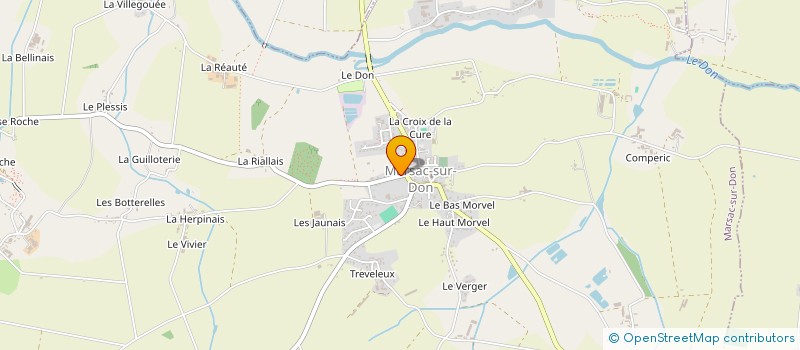 localisation de l'entreprise MADAME LEONE LERAY  MARSAC-SUR-DON