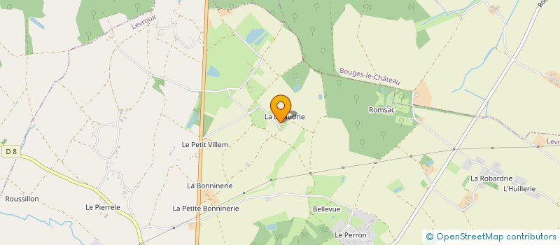 localisation de l'entreprise MADAME LEONE LETOURNEAU à LEVROUX