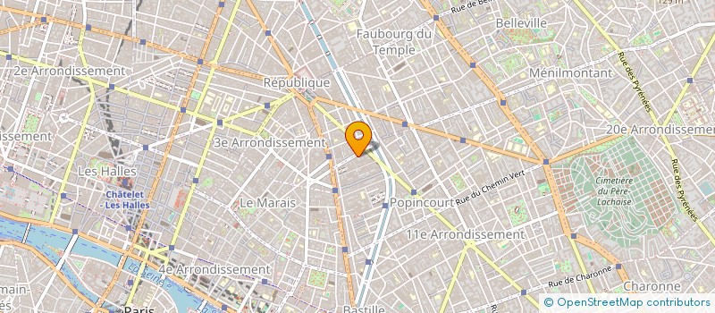 localisation de l'entreprise MADAME LEONE MARGHARITA  PARIS