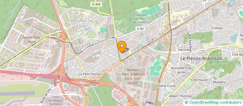 localisation de l'entreprise MADAME LEONG ANDRIANARISOA à CLAMART