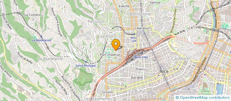 localisation de l'entreprise MADAME LEONIE ALIBERT  NICE