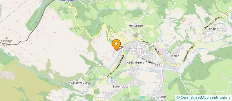 localisation de l'entreprise MADAME LEONIE ARSAUT  SAINT-PEE-SUR-NIVELLE