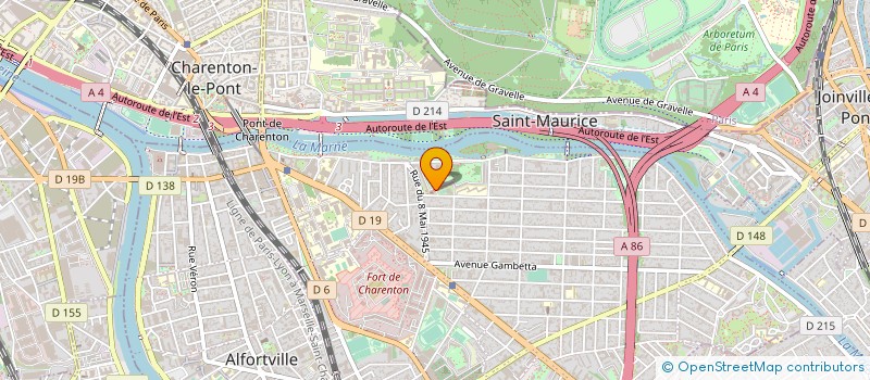 localisation de l'entreprise MADAME LEONIE BARBOT à MAISONS-ALFORT