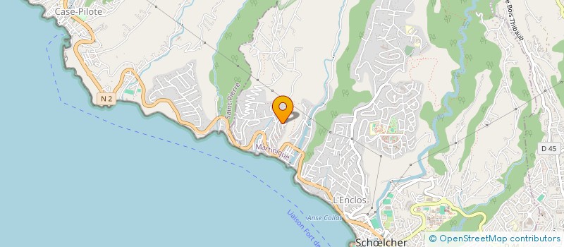 localisation de l'entreprise MADAME LEONIE BASTEL  SCHOELCHER