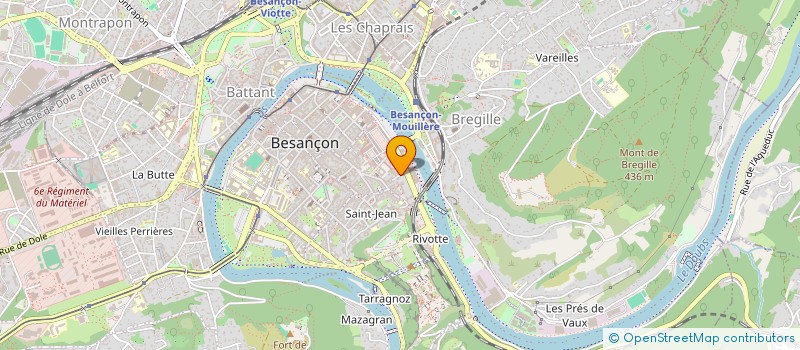 localisation de l'entreprise MADAME LEONIE BEAUX à BESANCON