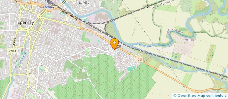 localisation de l'entreprise MADAME LEONIE BELIARD  EPERNAY