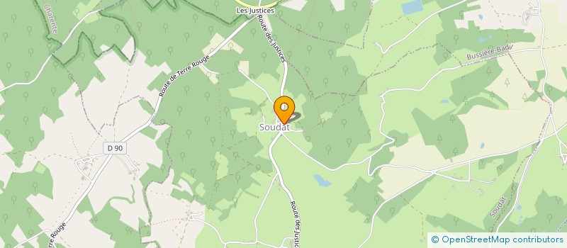 localisation de l'entreprise MADAME LEONIE BILLY  SOUDAT