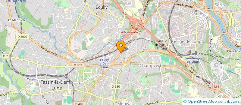 localisation de l'entreprise MADAME LEONIE BLETON  TASSIN-LA-DEMI-LUNE