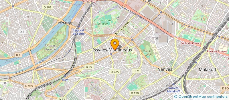 localisation de l'entreprise MADAME LEONIE BREVILLE à ISSY-LES-MOULINEAUX