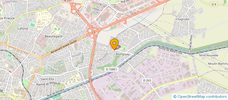 localisation de l'entreprise MADAME LEONIE BRUNETEAU  PERIGNY