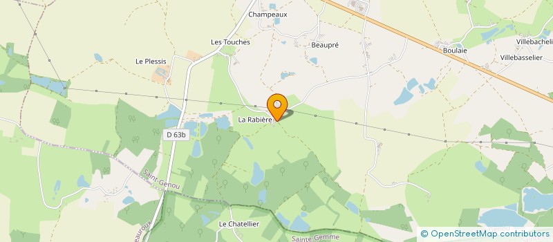 localisation de l'entreprise MADAME LEONIE CHARMOT à SAINT-GENOU