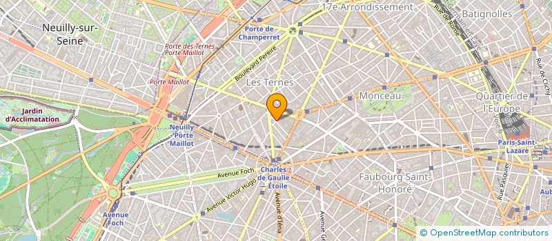 localisation de l'entreprise MADAME LEONIE CLARAC--DUTILLIEUX  GUERARD