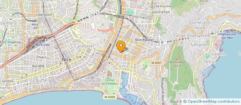 localisation de l'entreprise MADAME LEONIE CLEMENT  NICE