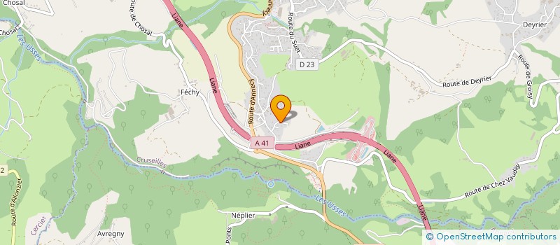 localisation de l'entreprise MADAME LEONIE DURET  CRUSEILLES