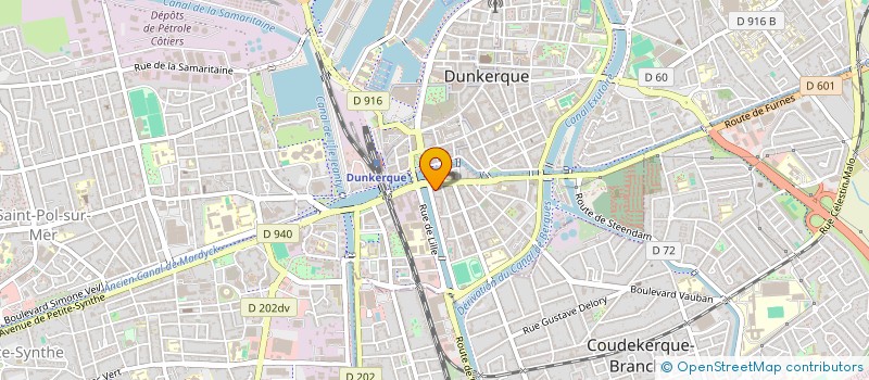 localisation de l'entreprise MADAME LEONIE FERMON à DUNKERQUE