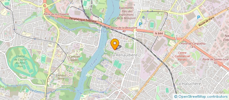 localisation de l'entreprise MADAME LEONIE GATINEAU  NANTES