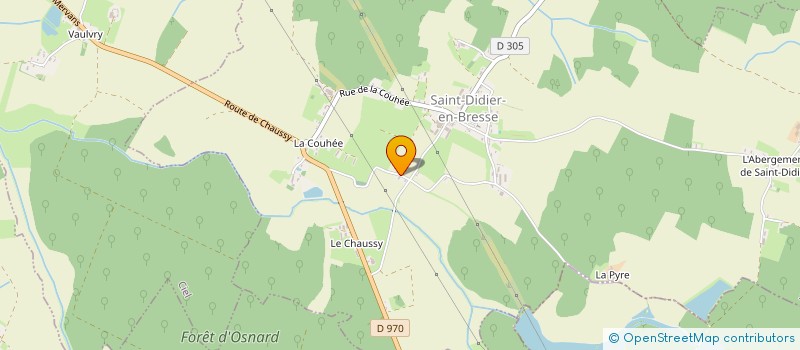 localisation de l'entreprise MADAME LEONIE GAUDILLAT  MORESTEL