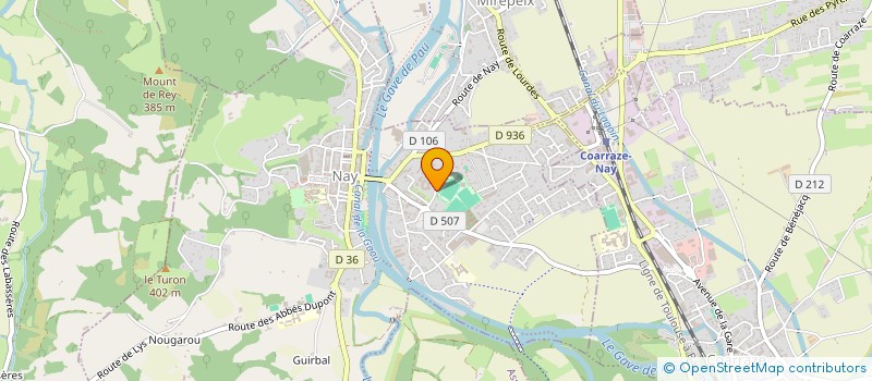 localisation de l'entreprise MADAME LEONIE GREDOIRE  NAY