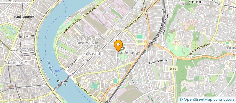 localisation de l'entreprise MADAME LEONIE GREZE  BORDEAUX