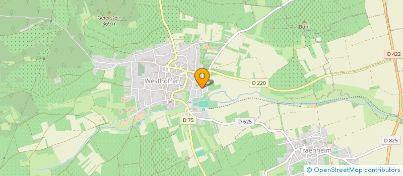 localisation de l'entreprise MADAME LEONIE GUERBER  WESTHOFFEN