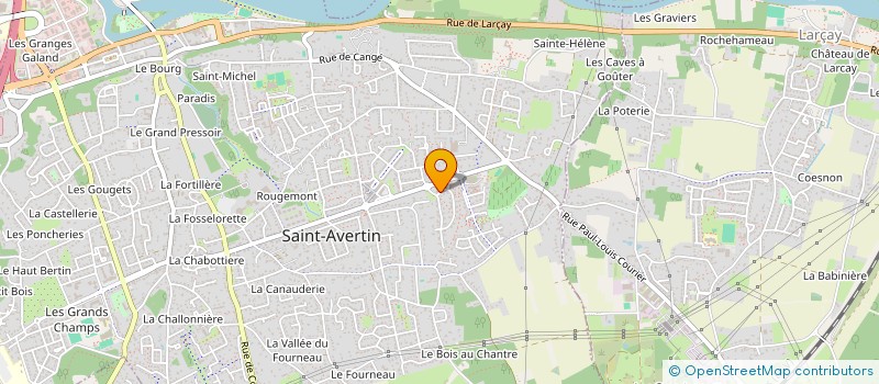 localisation de l'entreprise MADAME LEONIE JAKUBEC  SAINT-AVERTIN