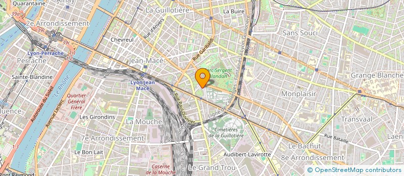 localisation de l'entreprise MADAME LEONIE KARAM  LYON