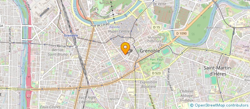 localisation de l'entreprise MADAME LEONIE KUA  GRENOBLE