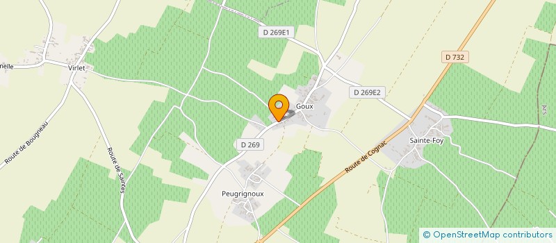 localisation de l'entreprise MADAME LEONIE LAHONDERE  PERIGNAC