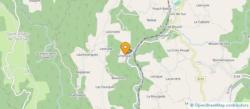 localisation de l'entreprise MADAME LEONIE LAISSALE à BOISSET