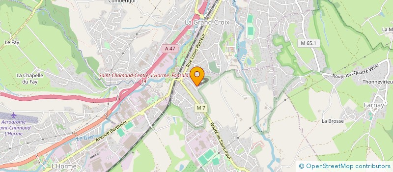 localisation de l'entreprise MADAME LEONIE LAUMAY  SAINT-PAUL-EN-JAREZ