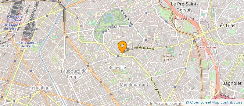 localisation de l'entreprise MADAME LEONIE LAURENT  PARIS