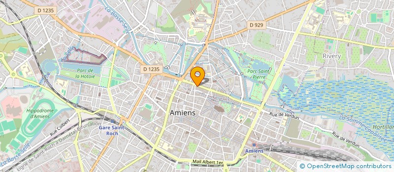 localisation de l'entreprise MADAME LEONIE LEMEUNIER à AMIENS