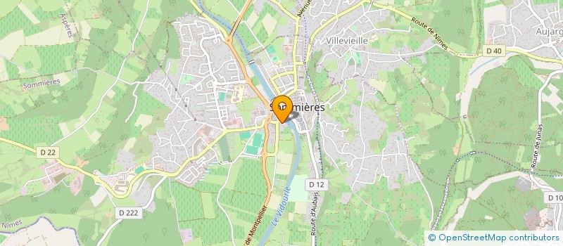 localisation de l'entreprise MADAME LEONIE MATA  SOMMIERES