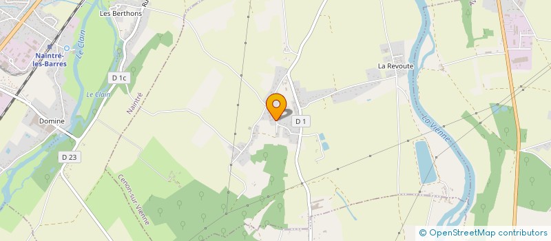 localisation de l'entreprise MADAME LEONIE MUNIOR  CENON-SUR-VIENNE