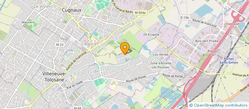 localisation de l'entreprise MADAME LEONIE NTSAMA à VILLENEUVE-TOLOSANE