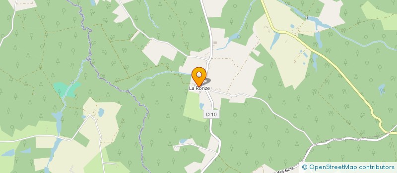 localisation de l'entreprise MADAME LEONIE OATES  LA ROCHE-CHALAIS