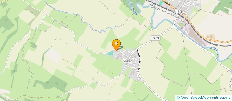 localisation de l'entreprise MADAME LEONIE PERIDONT  SAILLY