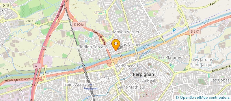 localisation de l'entreprise MADAME LEONIE REIG  PERPIGNAN