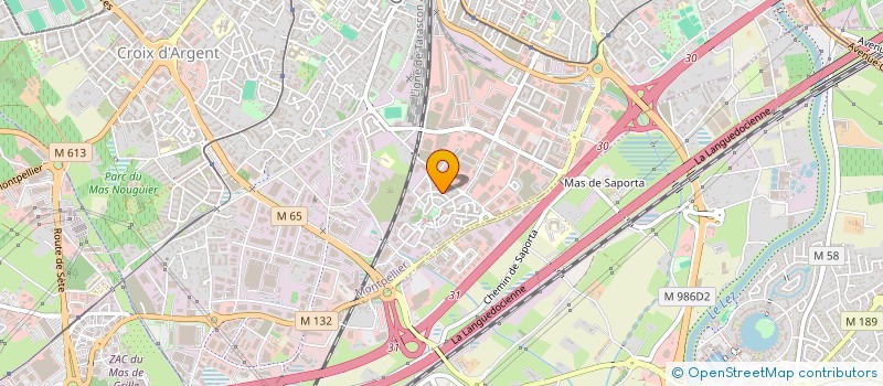 localisation de l'entreprise MADAME LEONIE ROBENE à MONTPELLIER