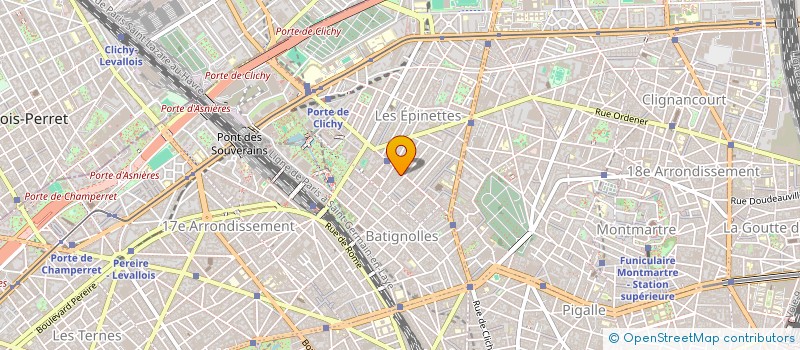 localisation de l'entreprise MADAME LEONIE ROUDIER  PARIS