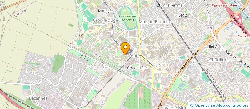 localisation de l'entreprise MADAME LEONIE SARAZIN  REIMS