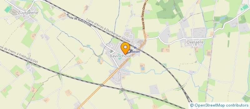 localisation de l'entreprise MADAME LEONIE SIDHOUM-FARDOUX  BAVINCHOVE