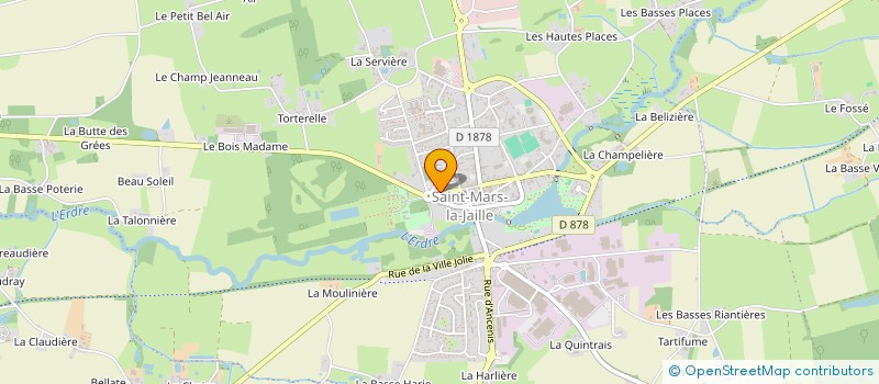 localisation de l'entreprise MADAME LEONIE TERRIEN à VALLONS-DE-L'ERDRE