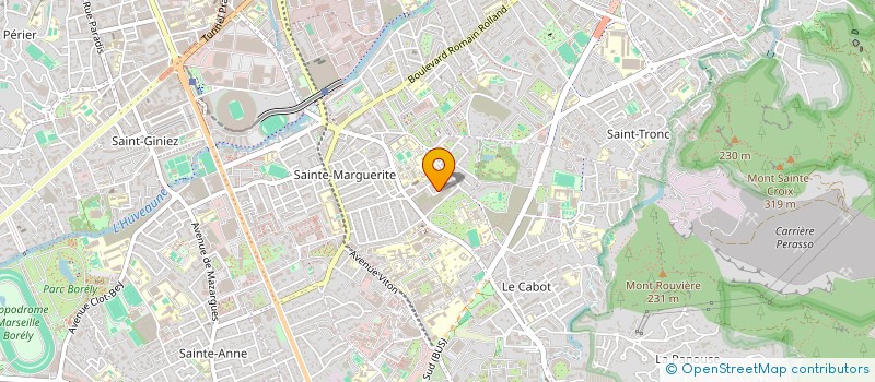 localisation de l'entreprise MADAME LEONIE VADELL  MARSEILLE